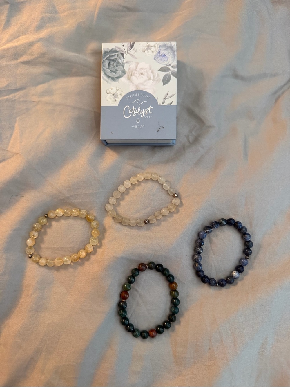Crystal Bracelets (set of four)